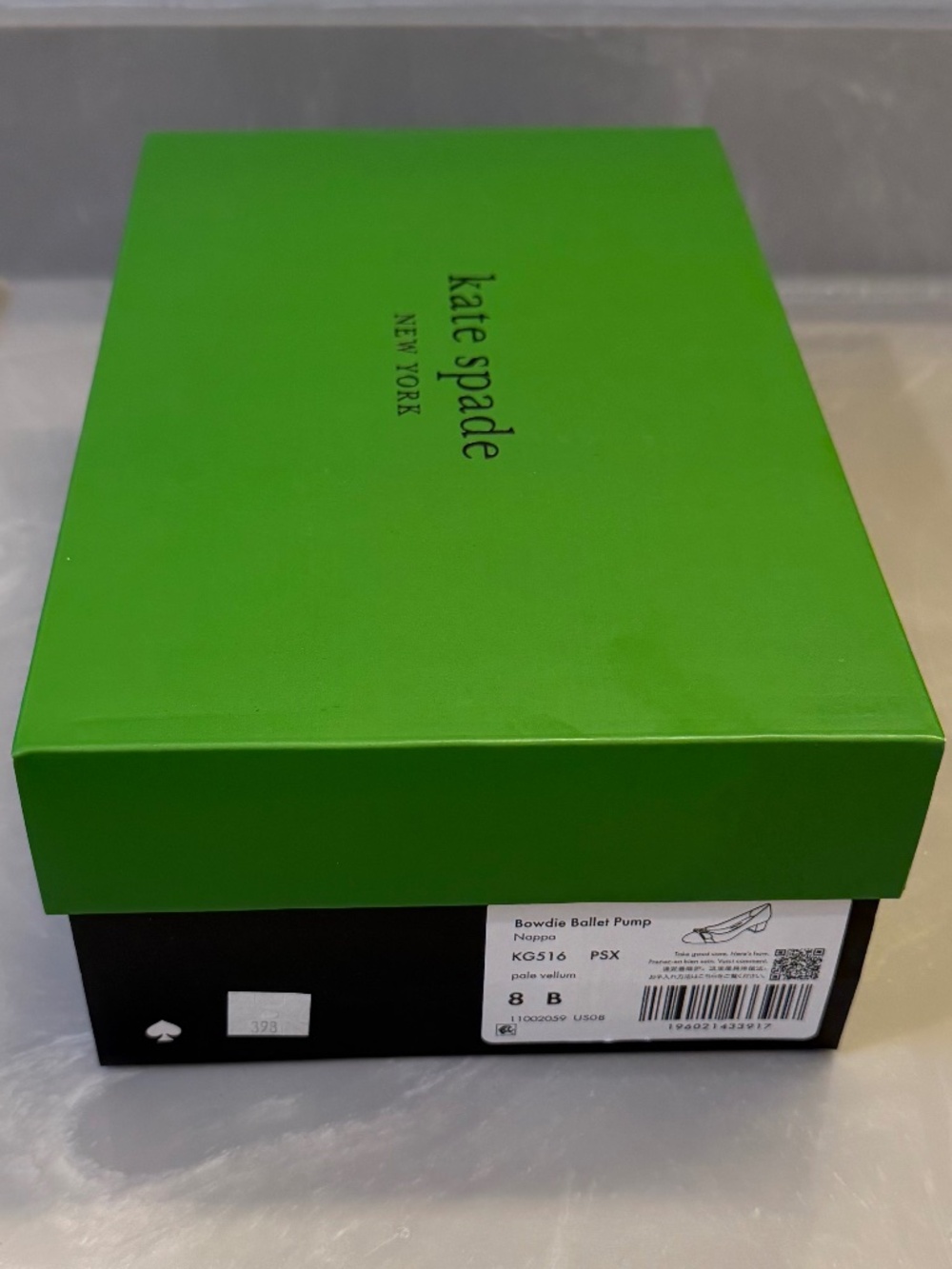 Kate Spade New York Bowdie Smooth Leather Ballet Pump - Picture 7 of 8